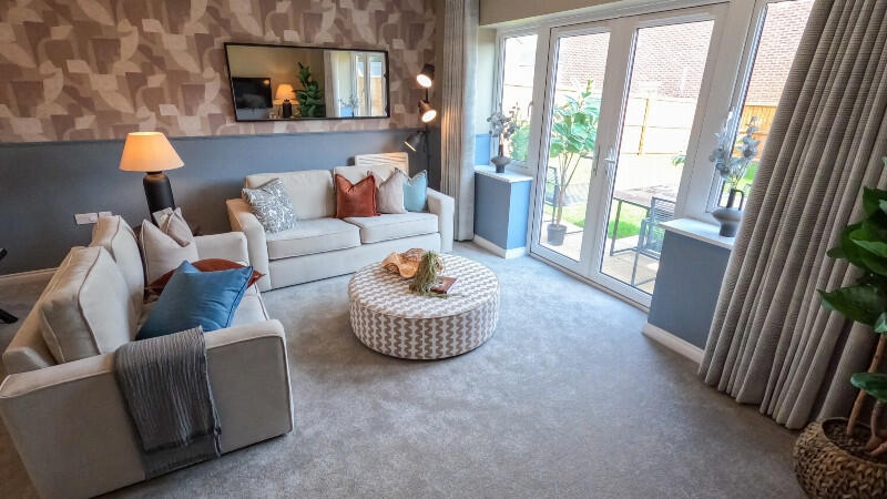 Living Room | 3 Bedroom Show Home