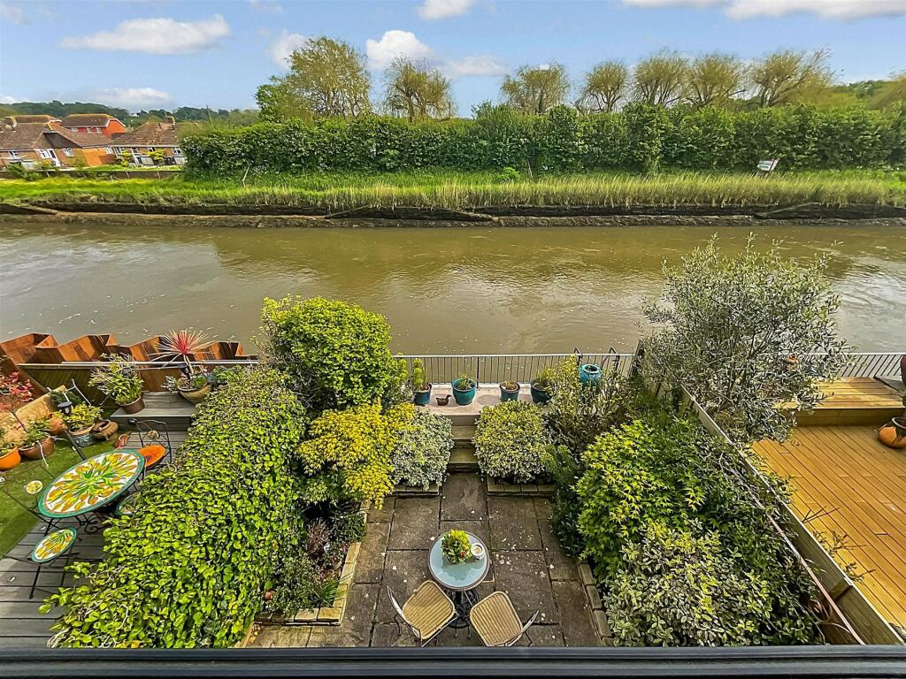 Rear Patio And River