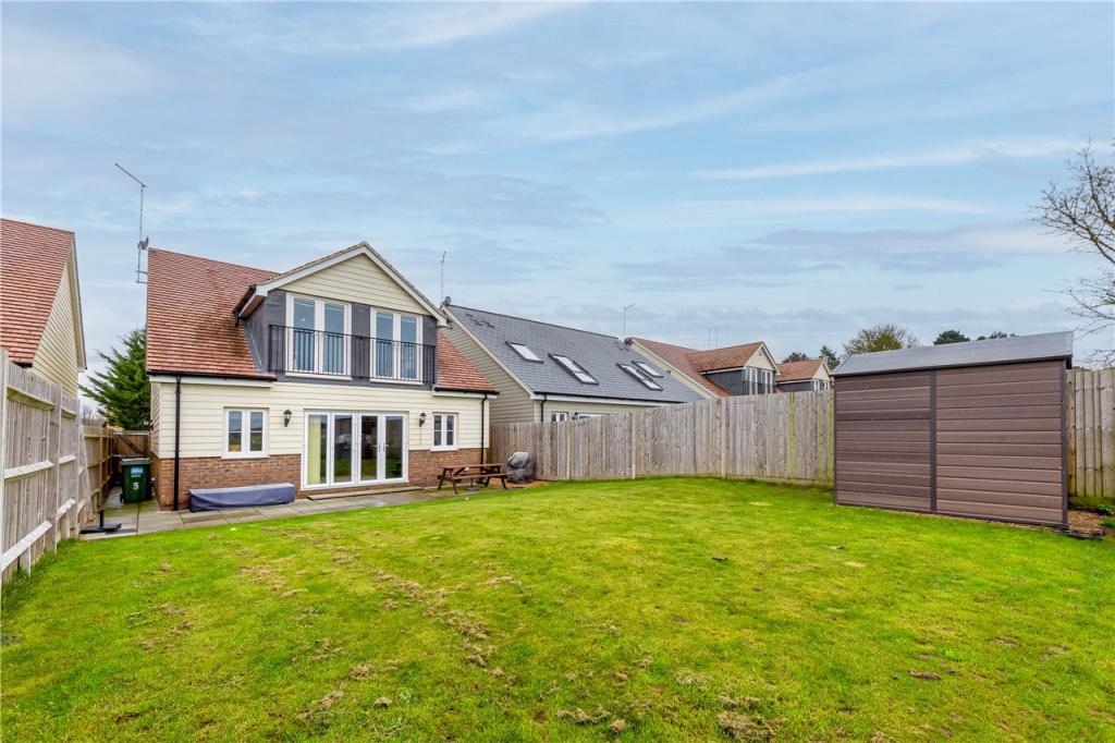 Rear of house