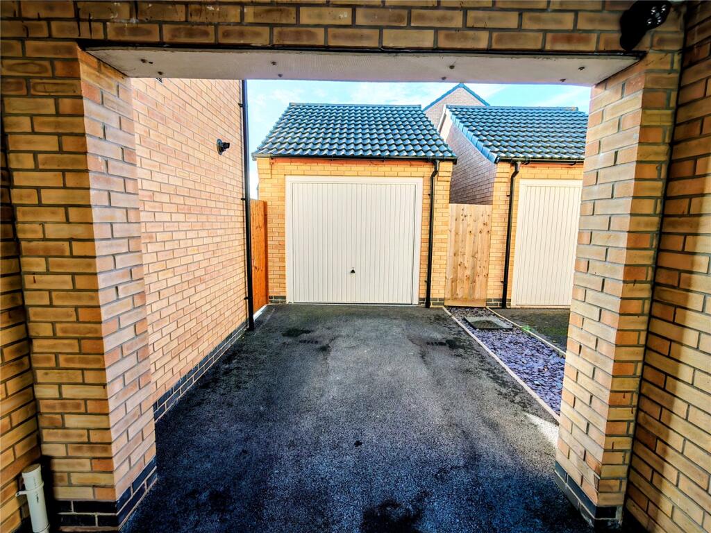 Driveway and Garage