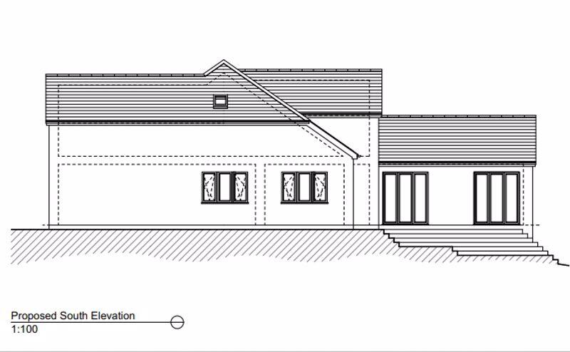 south elevation