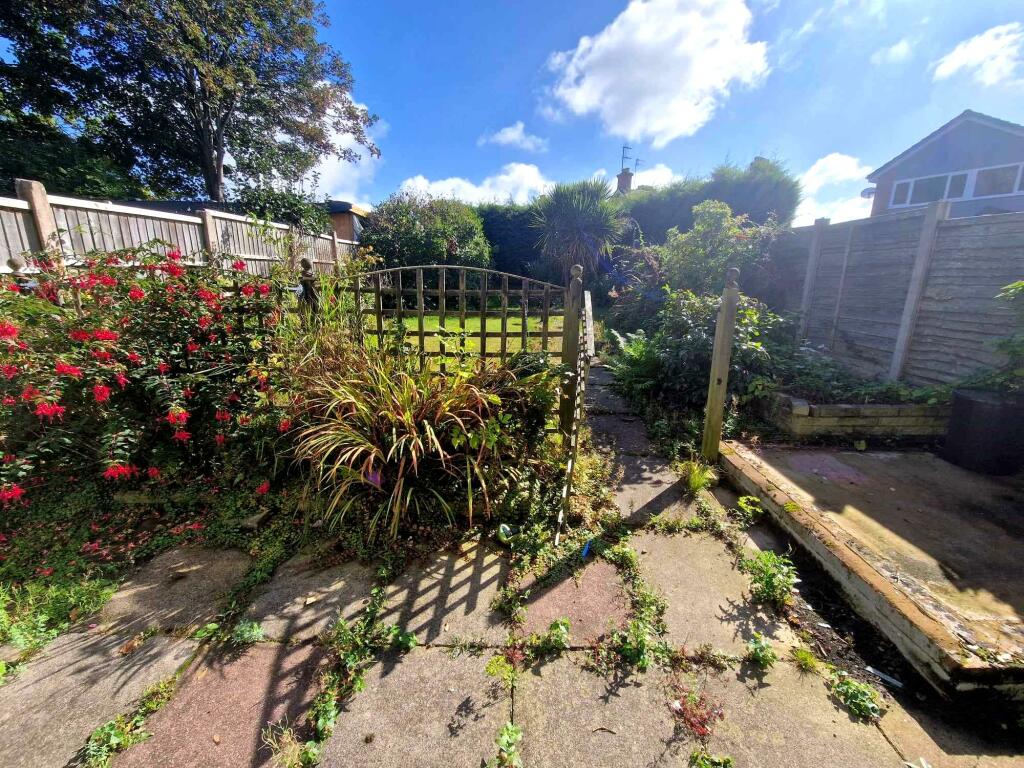Rear garden