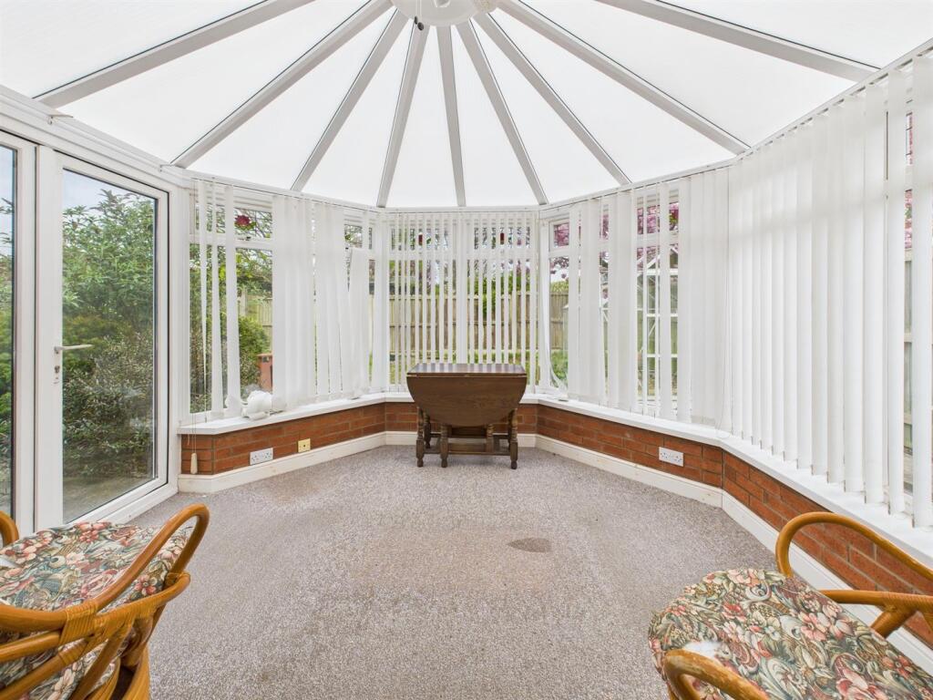 Upvc conservatory: