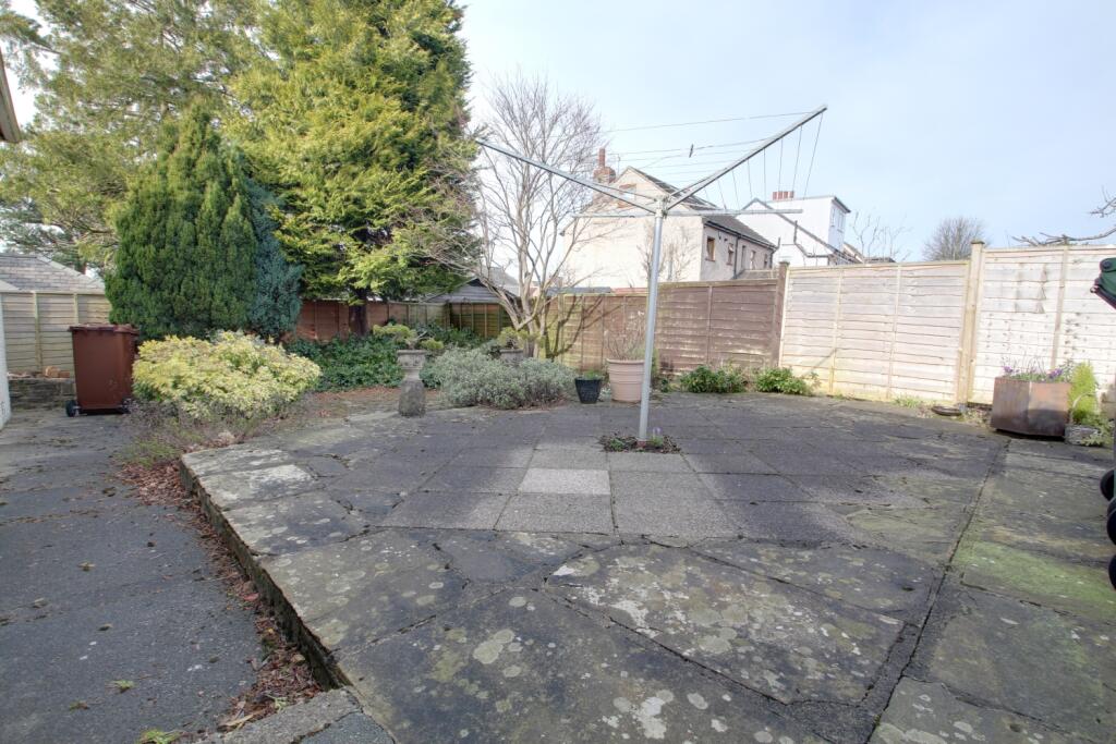 Back garden of the property