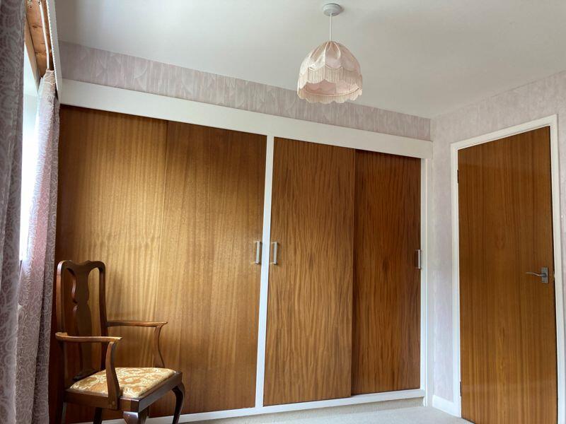 Storage in bedroom