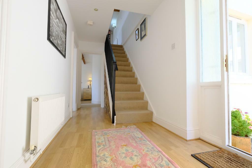 Bright and sunny entrance hallway