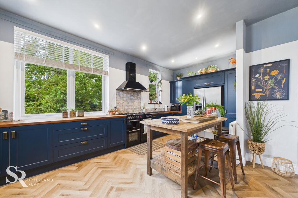 Open-Plan Kitchen/Dining/Living Area