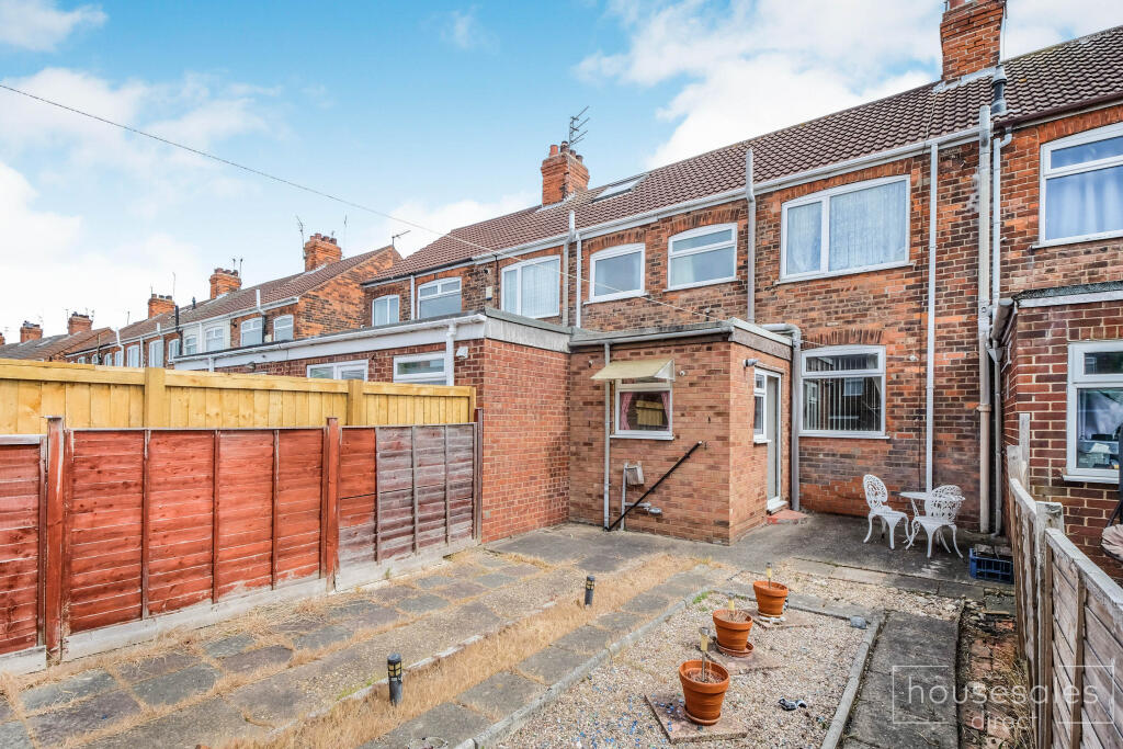 Back of property