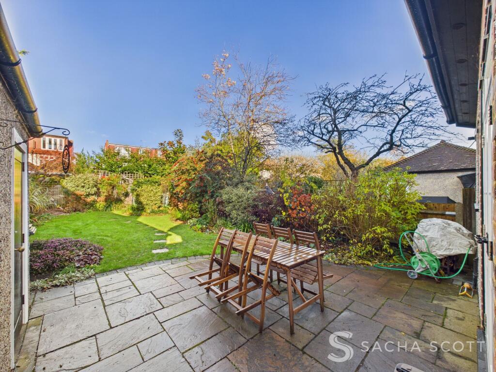 Patio &amp; Rear Garden