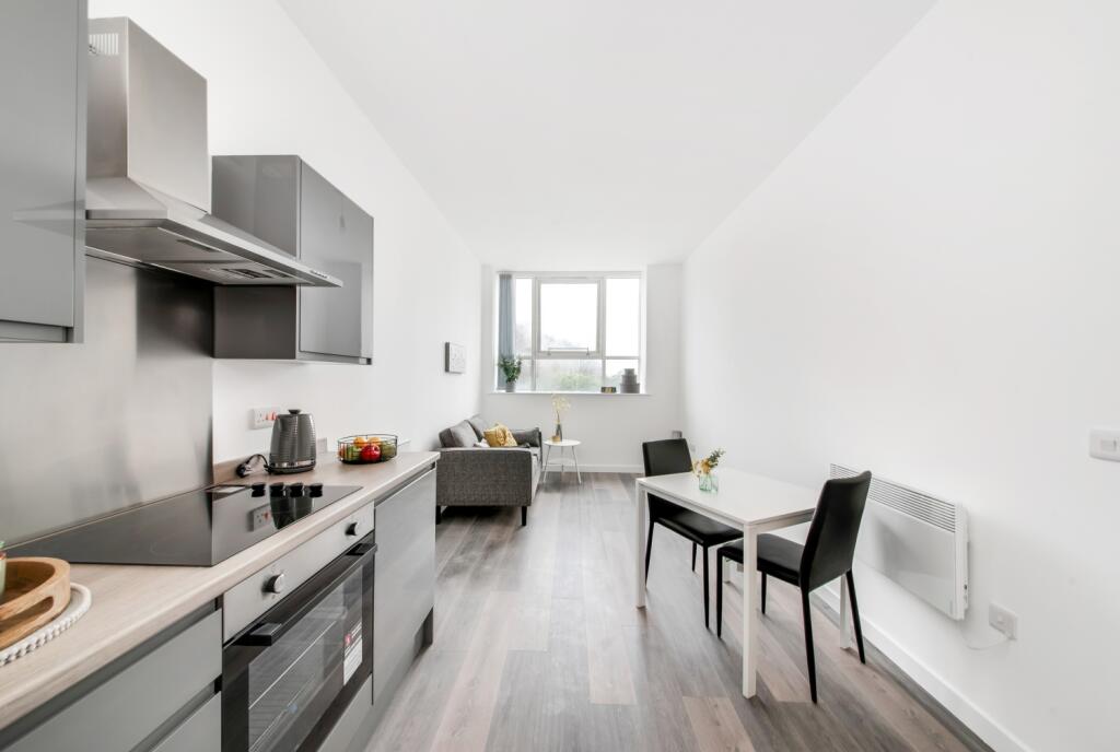 Open Plan Kitchen and Living Area