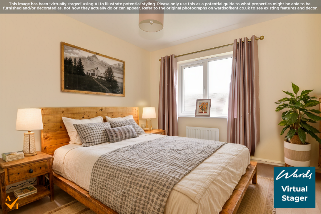 Bedroom 3 - Virtually Staged