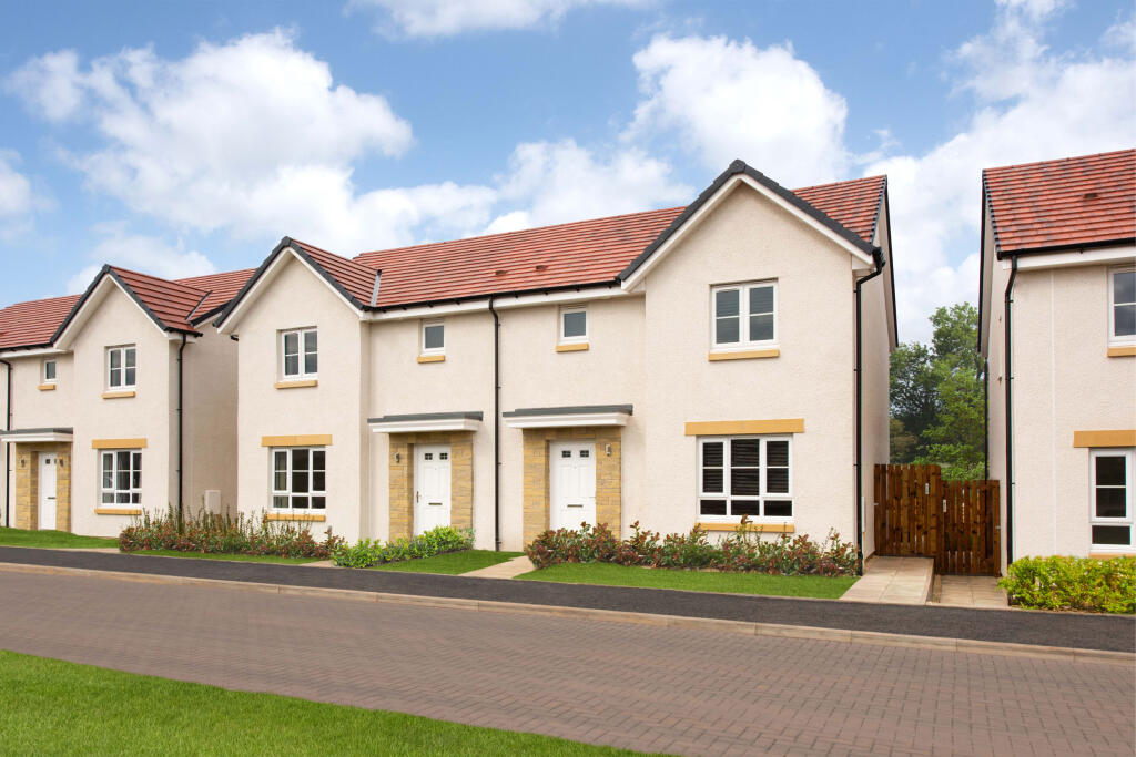 External view of 3 bedroom semi-detached Craigend house type