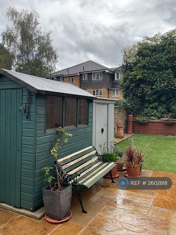 Green Shed Available For Storage