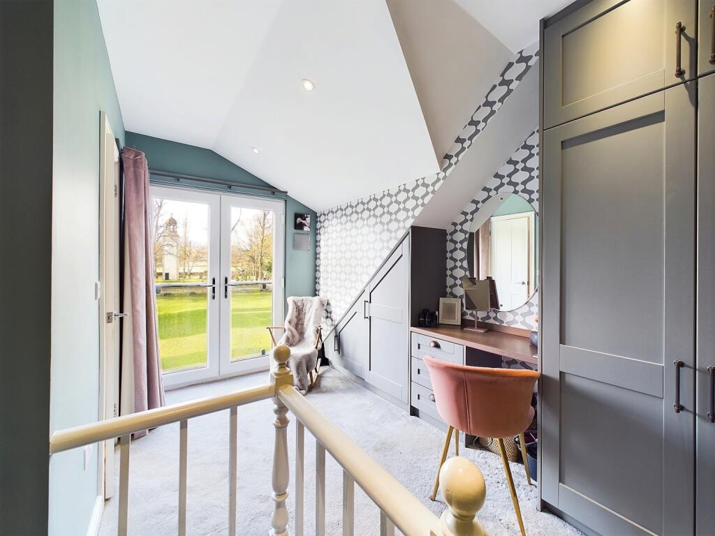 Master Bedroom with Juliette Balcony