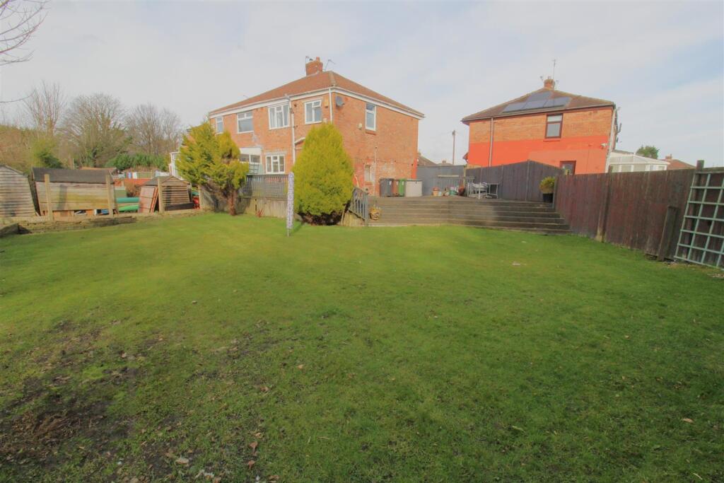 South &amp; West Facing Rear Garden