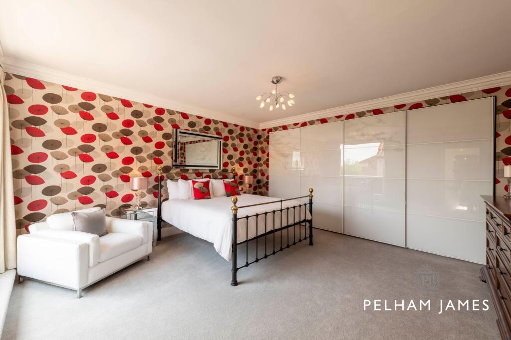 Guest Bedroom, Cayman House, Barnack