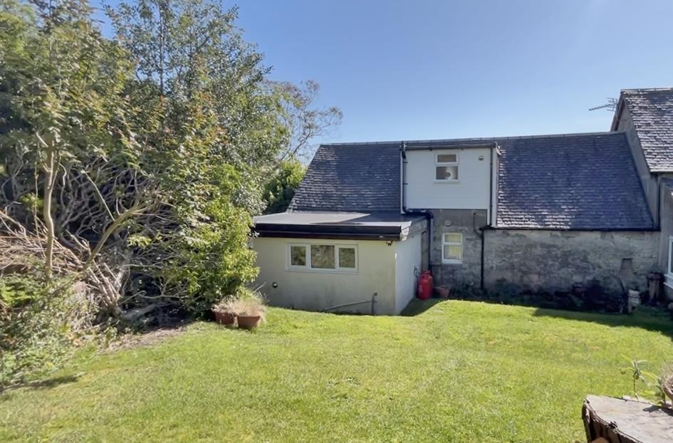 Rear of the cottage