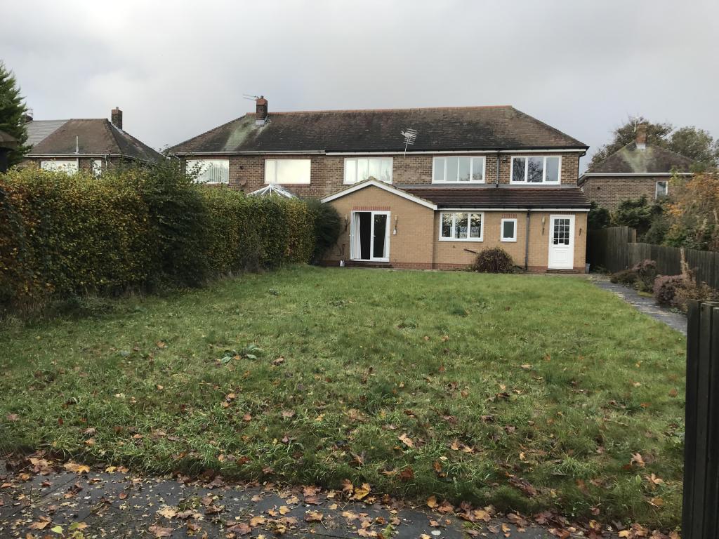 Garden and rear of the property 