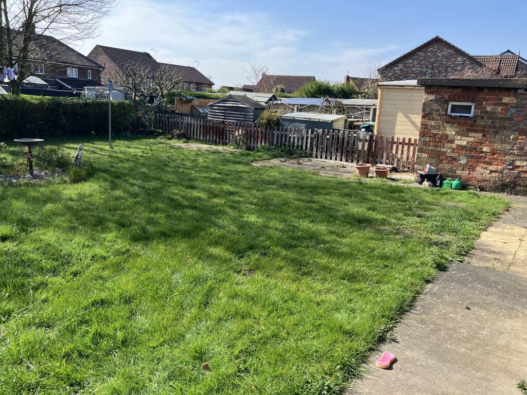 Rear garden