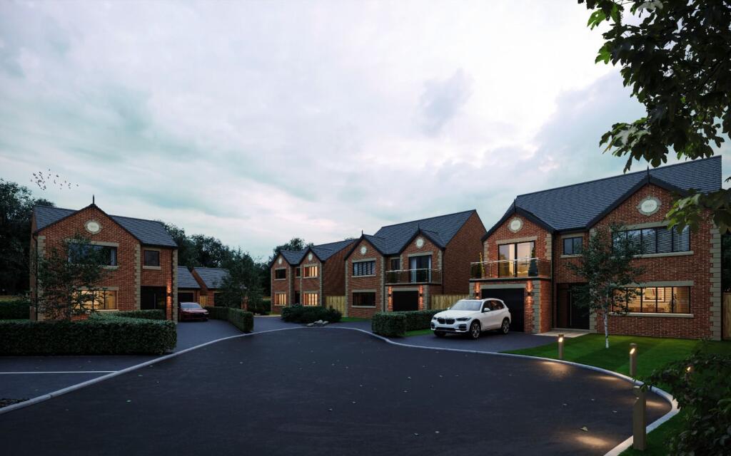 Front External at Dusk