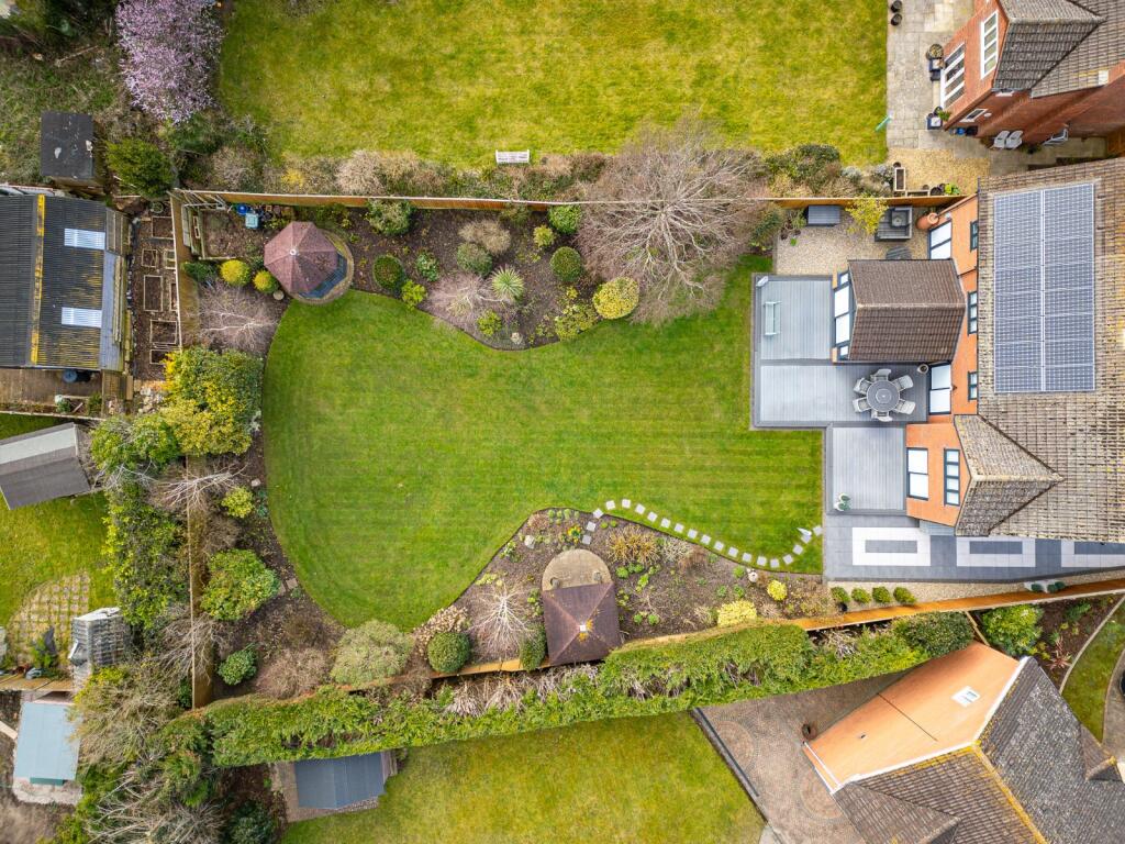 Aerial Back Garden