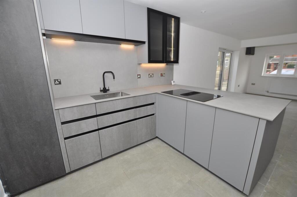 Open plan kitchen