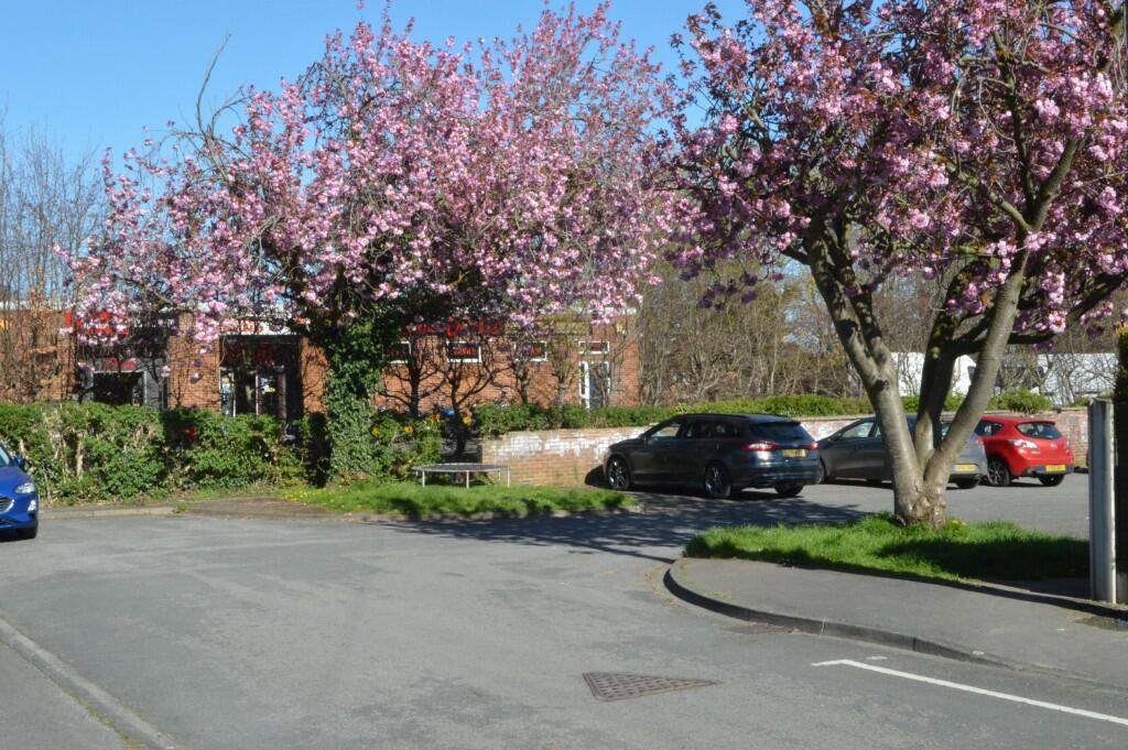 Adjacent parking lot