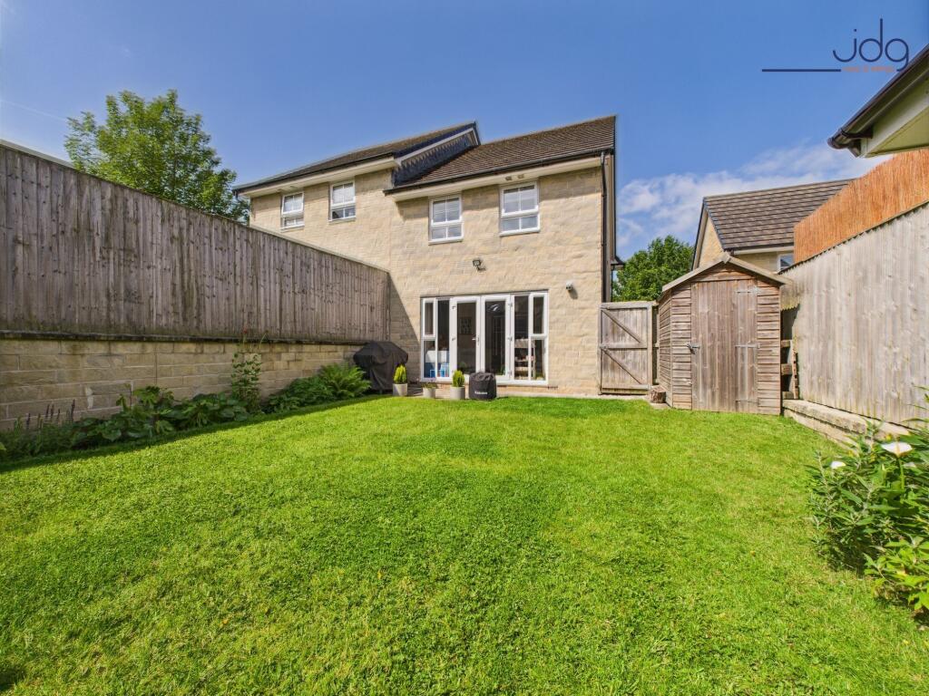 Rear view of the property