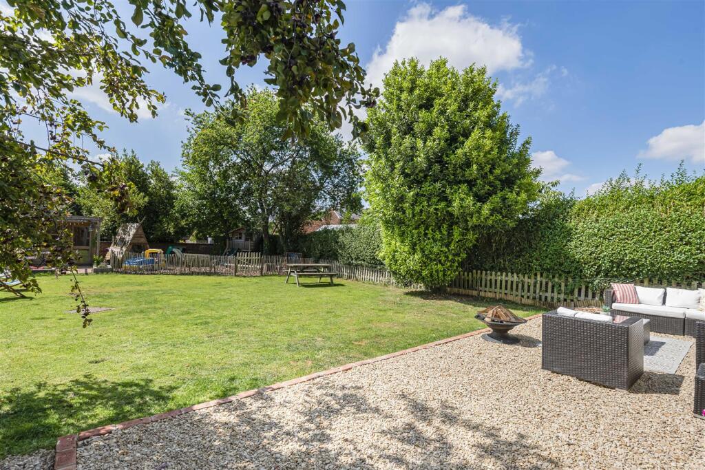 Rear garden