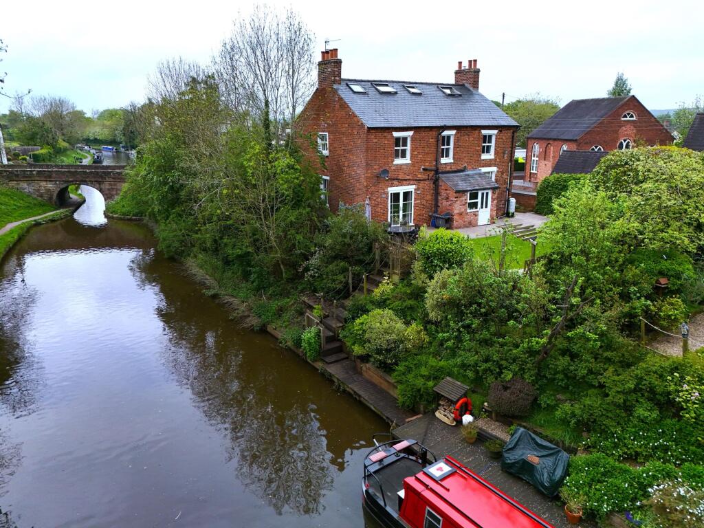 Rear Elevation &amp; Canal