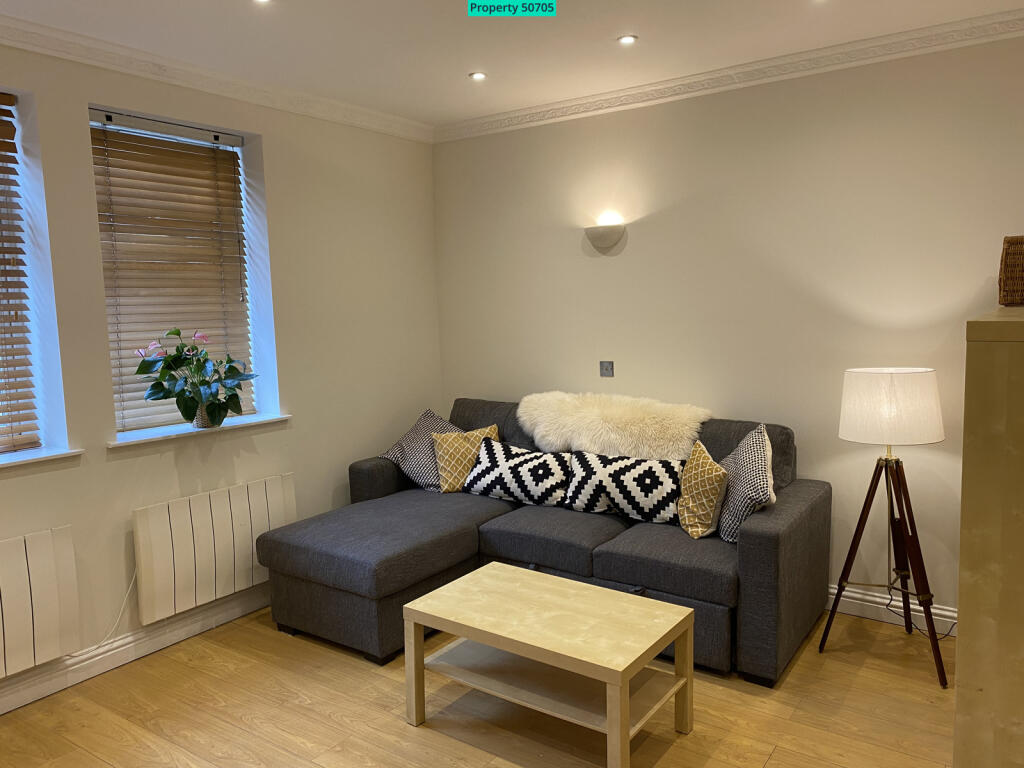 Lounge area with sofa bed