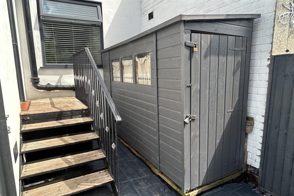 Rear Shed