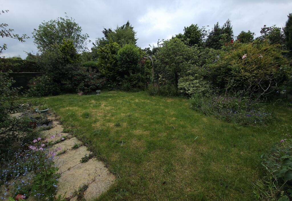 Rear garden