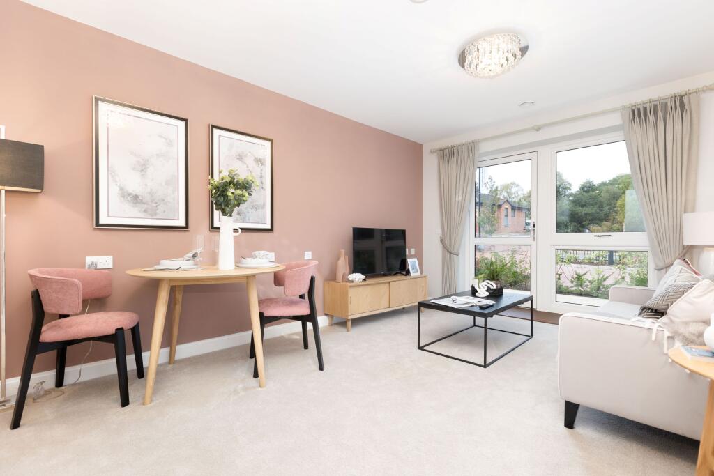 Show home living room