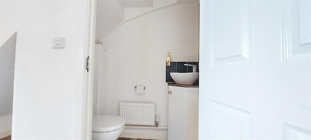 Downstairs cloakroom