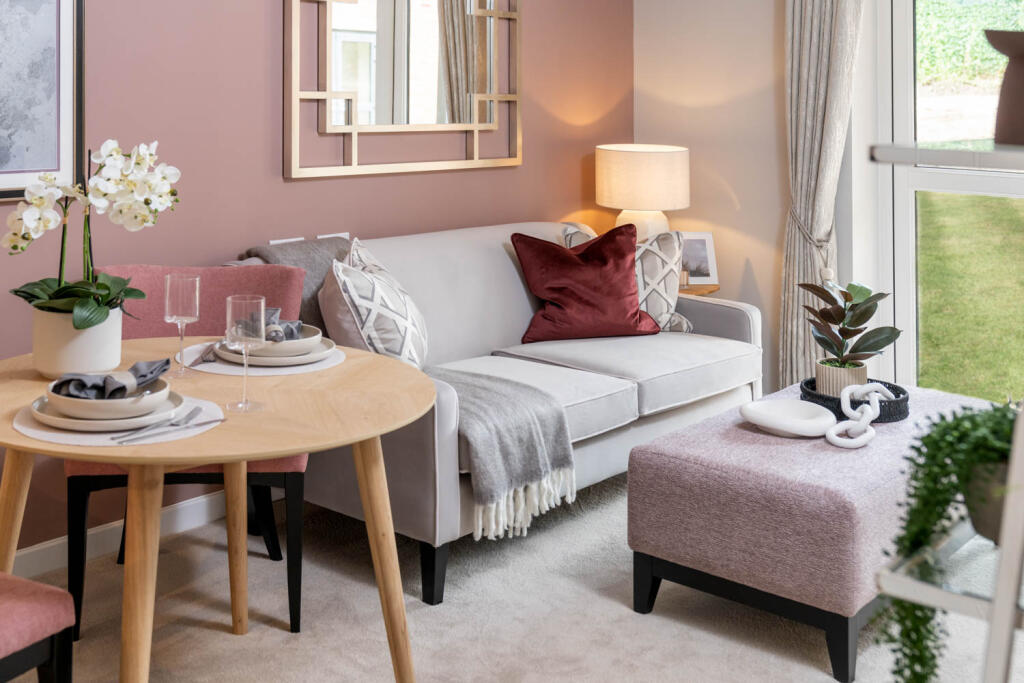 One bedroom living area 
