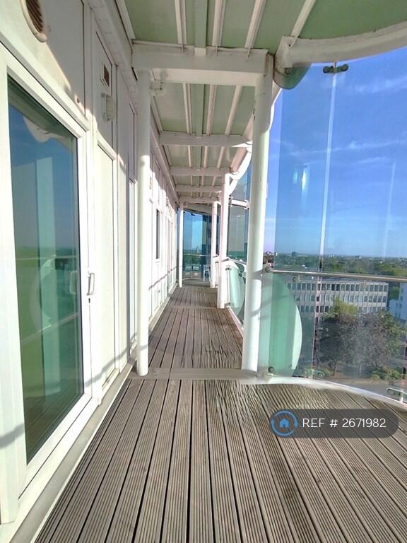 West Facing Balcony