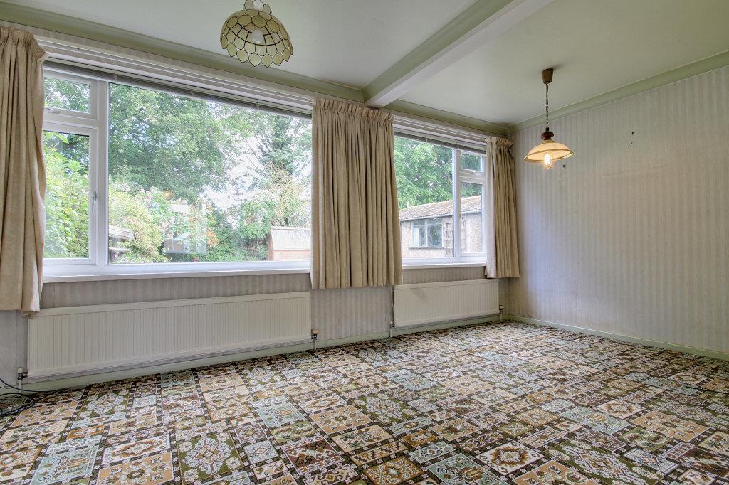 Dining area overlooking the garden