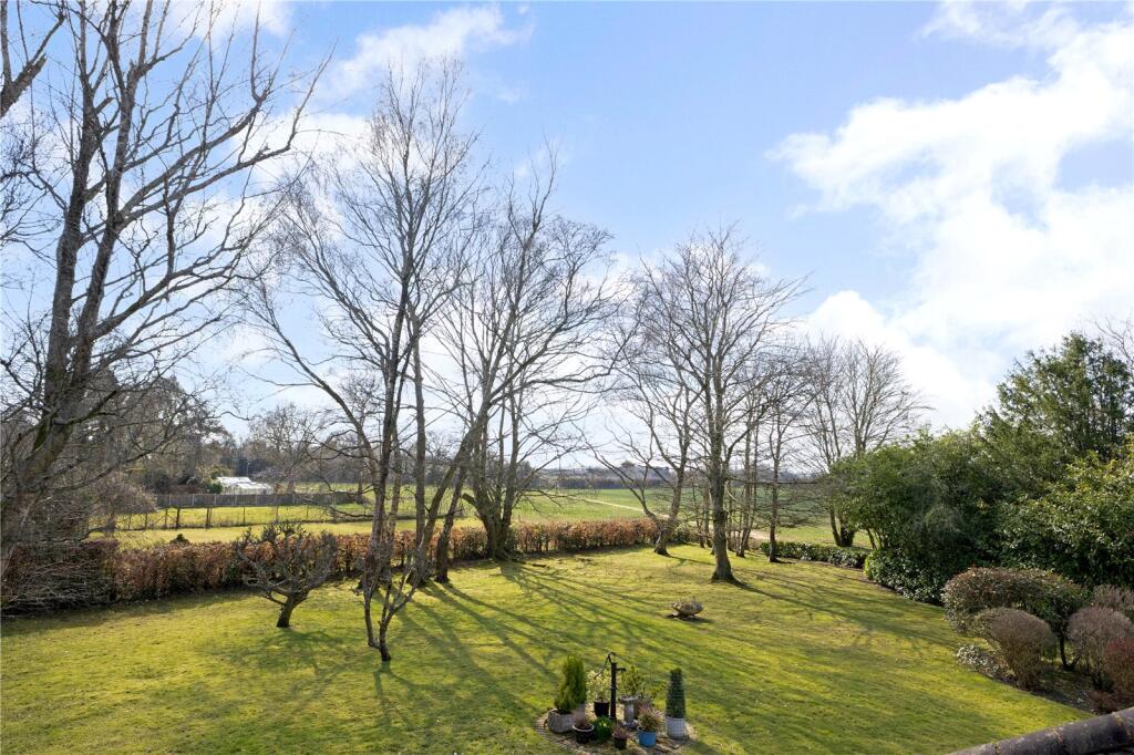 Rear Garden and View