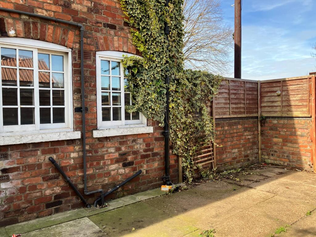 Rear garden