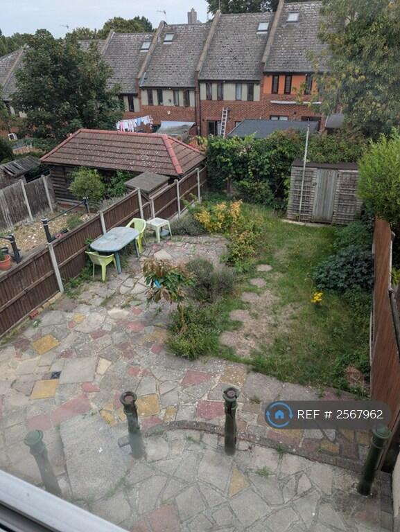 Birds Eye View Of Garden