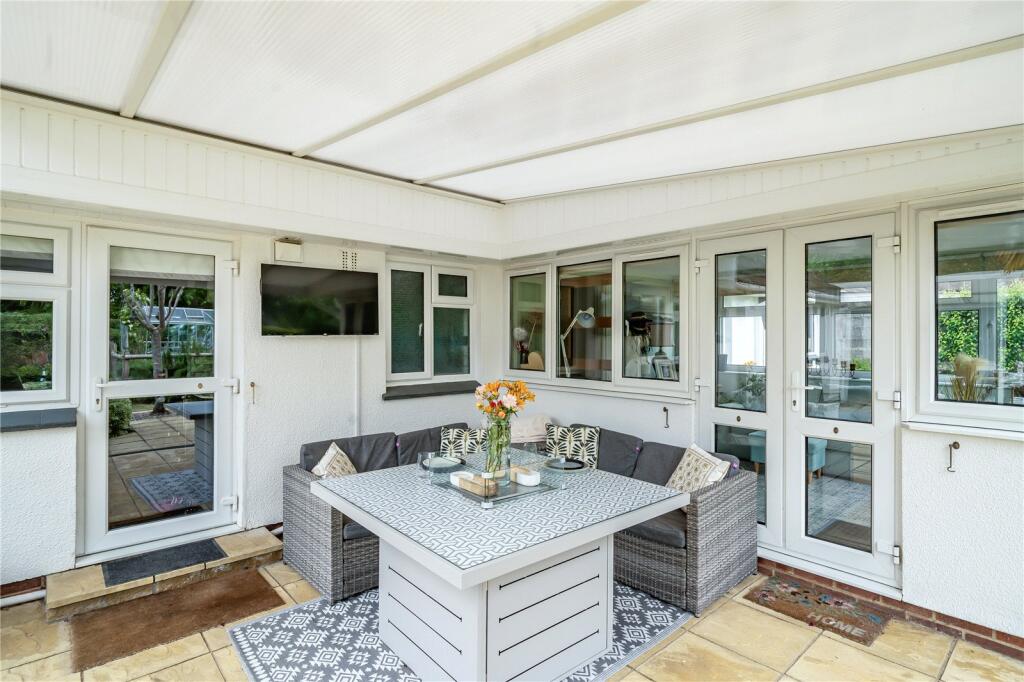 Covered Seating Area