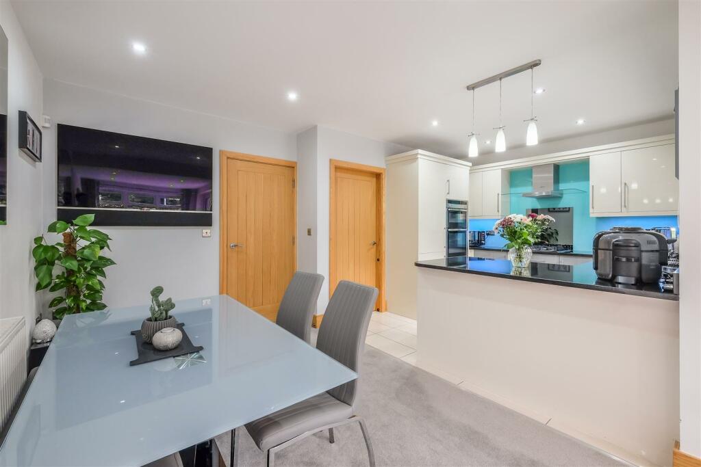 Open plan kitchen/ Dining and Living room