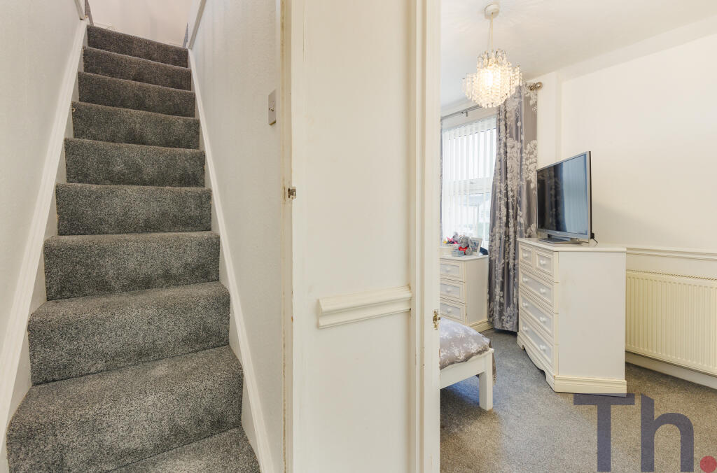 Stairs to Second Floor