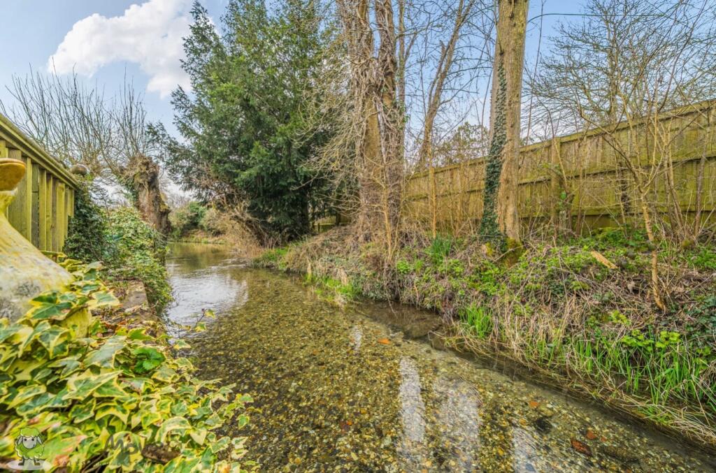 Stream Behind Rear Garden