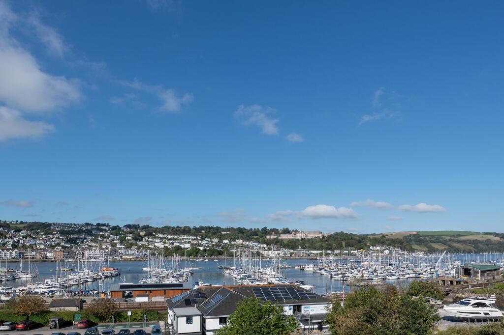 2 Elm Cottages, Brixham Road, Kingswear, View From Terrace