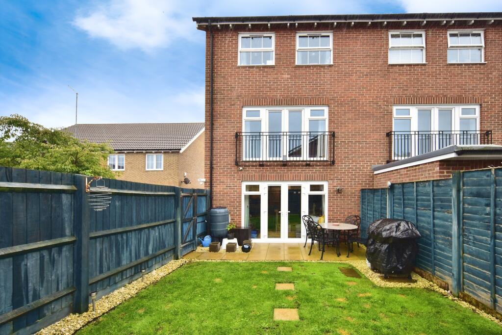 Back View Of The Property From The Private Rear Garden