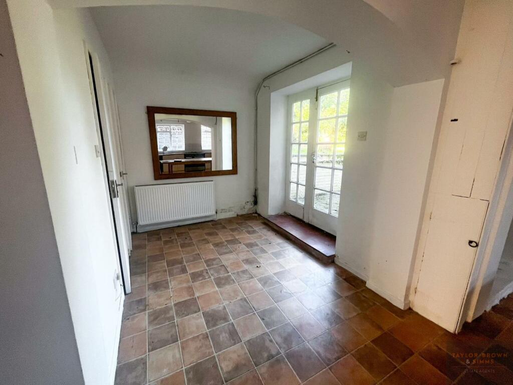 rear dining area
