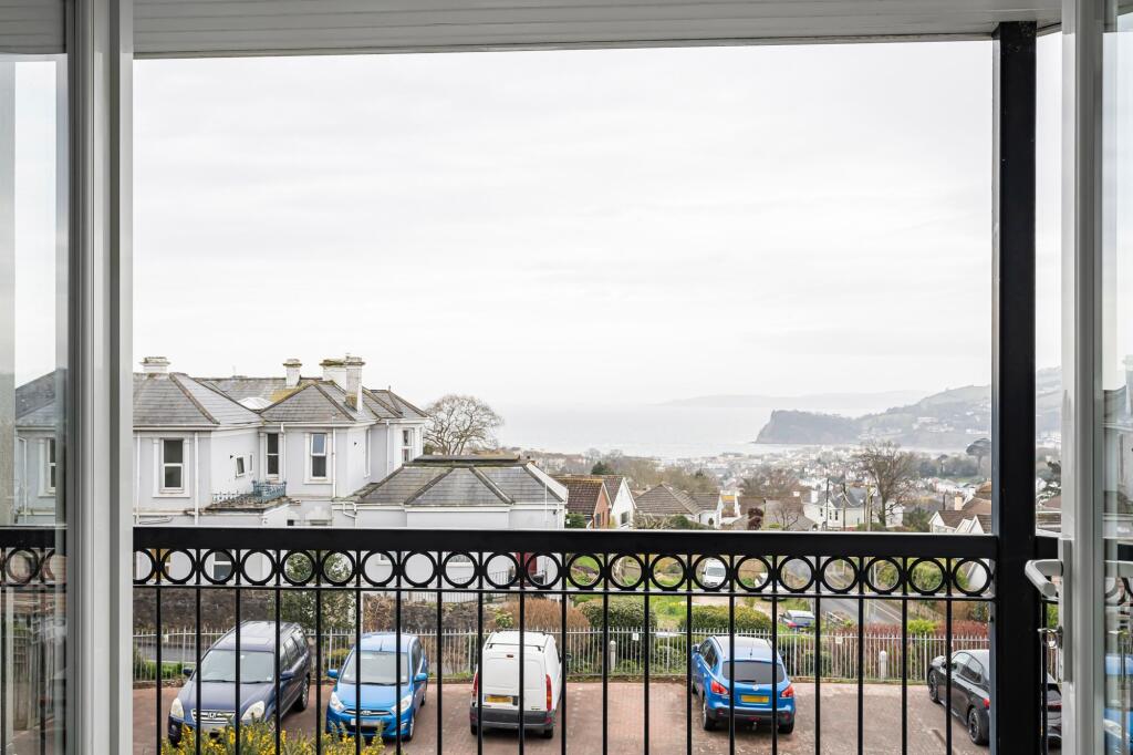 Views from apartment balcony over the Ness and out to sea