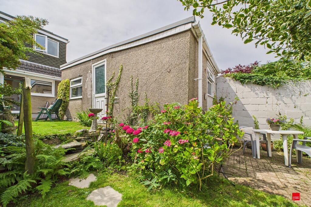 Rear Patio Garden...